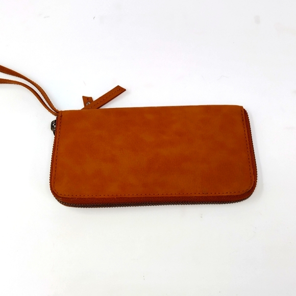 Free People Vegan Brown Wallet - Picture 4 of 5
